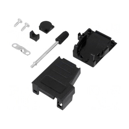 Carcasă pentru conectori D-Sub 9pin și D-Sub HD 15pin | Electronic-mag.ro | Componente Electronice