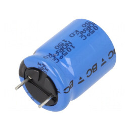 Condensator Electrolitic THT 1000uF 35V Ø16x20mm | Electronic-mag.ro | Componente Electronice