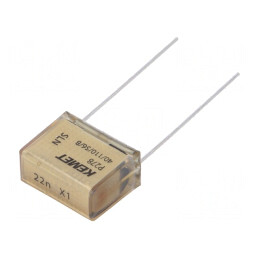 Condensator de Hârtie X1 22nF 480V THT | Electronic-mag.ro | Componente Electronice