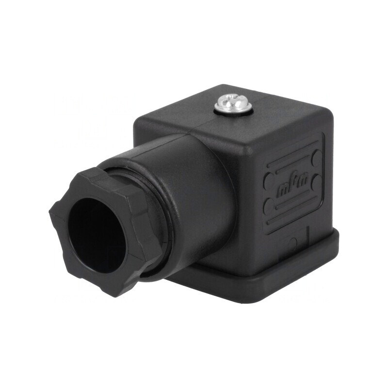 Conector cu Valvă Mufă 18mm 3 Pin pe Cablu | Electronic-mag.ro | Componente Electronice