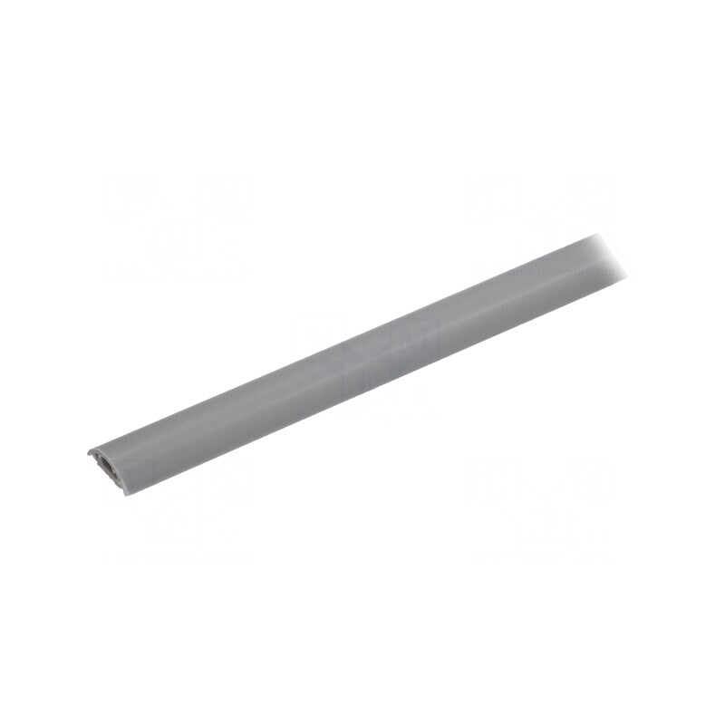 Canal cabluri gri PVC 1m 6x20mm 85°C | Electronic-mag.ro | Componente Electronice