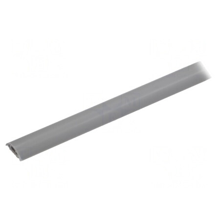 Canal cabluri gri PVC 1m 6x20mm 85°C | Electronic-mag.ro | Componente Electronice