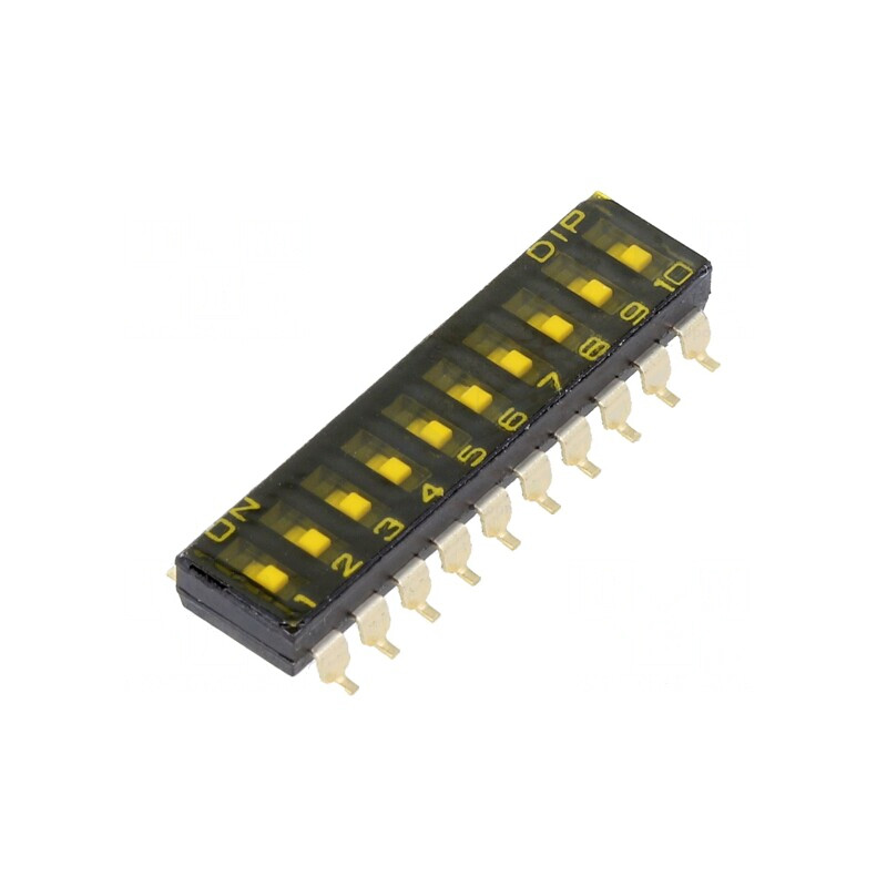 Comutator DIP-SWITCH SMD 2 Pozitii 24V 0.025A | Electronic-mag.ro | Componente Electronice