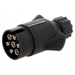 Mufă Auto pe Cablu cu 7 Pini și Terminal cu Șurub | Electronic-mag.ro | Componente Electronice