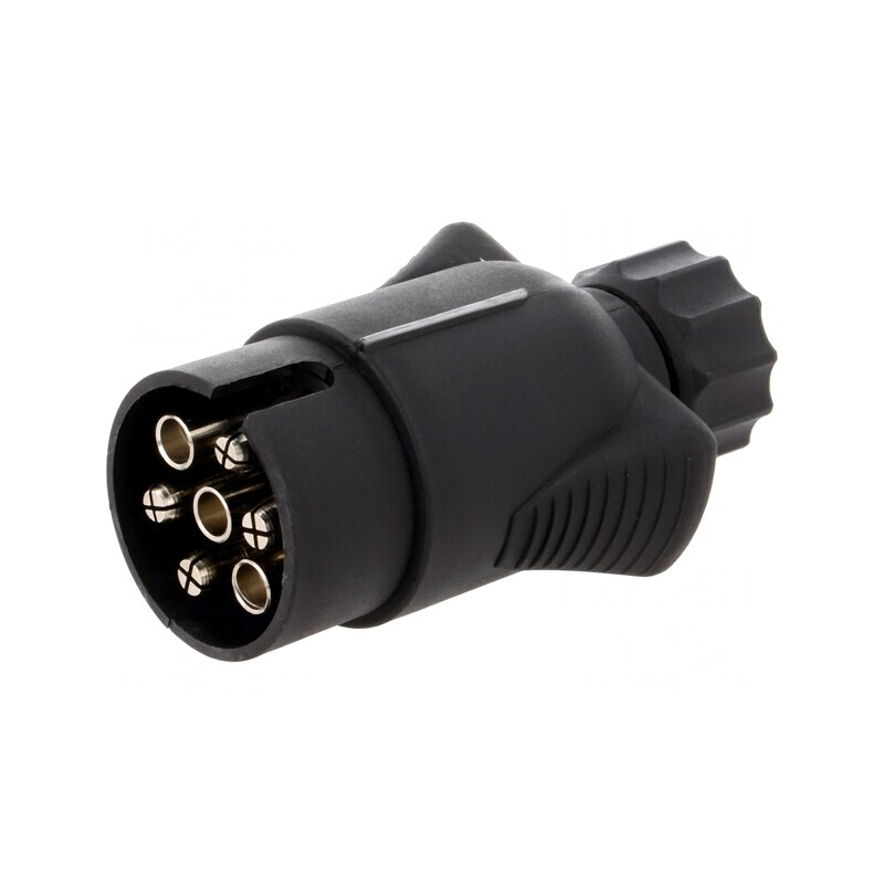 Mufă Auto pe Cablu, 7 Pin, Terminal cu Șurub | Electronic-mag.ro | Componente Electronice