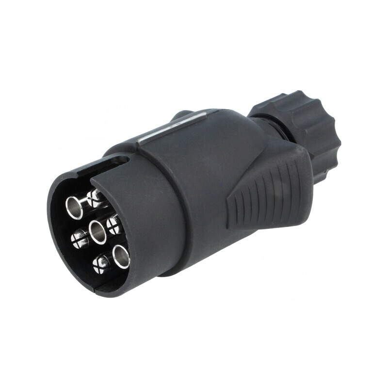 Mufă Auto cu Șurub, 7 Pini | Electronic-mag.ro | Componente Electronice