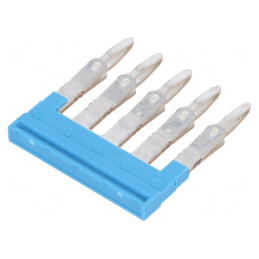Punte cu șuruburi 5 piste albastră seria A | Electronic-mag.ro | Componente Electronice