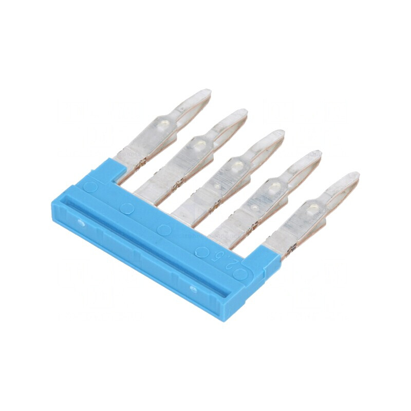 Punte cu șuruburi 5 piste albastră seria A | Electronic-mag.ro | Componente Electronice