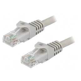 Patch Cord UTP Cat6 3m Gri | Electronic-mag.ro | Componente Electronice