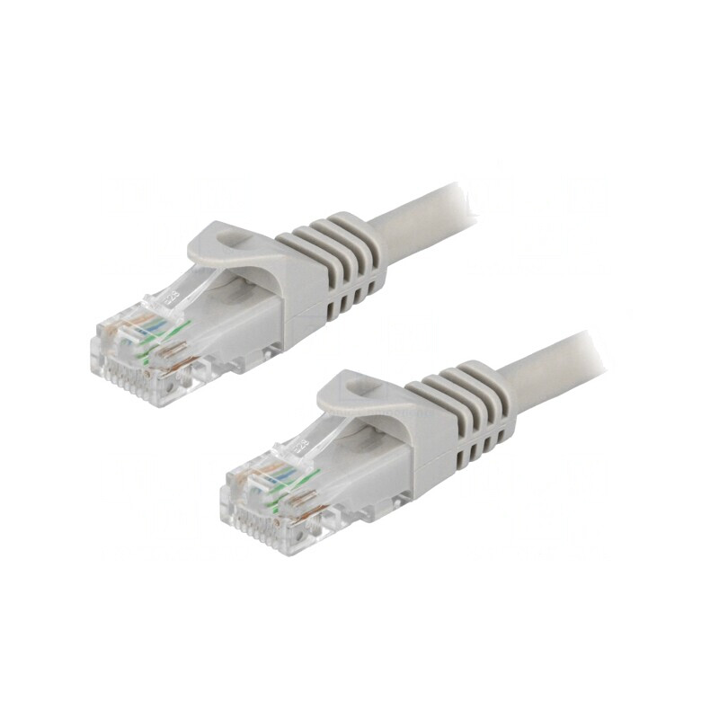 Patch Cord UTP Cat6 3m Gri | Electronic-mag.ro | Componente Electronice