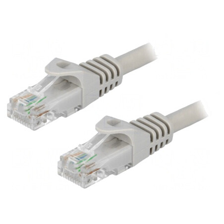 Patch Cord UTP Cat6 3m Gri | Electronic-mag.ro | Componente Electronice