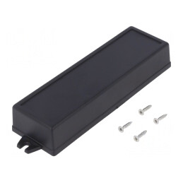 Carcasă universală cu lame de fixare, 49x154x27mm | Electronic-mag.ro | Componente Electronice