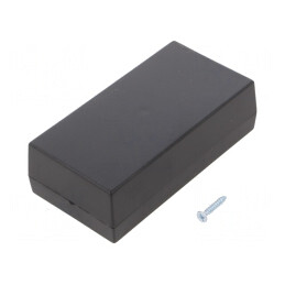 Carcasă Universală ABS Neagră 55x106x31.7mm | Electronic-mag.ro | Componente Electronice