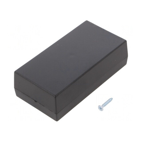 Carcasă Universală ABS Neagră 55x106x31.7mm | Electronic-mag.ro | Componente Electronice