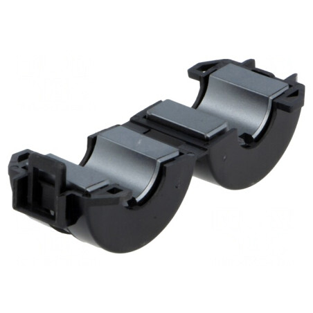 Ferită pentru cablu rotund 15mm 45Ω | Electronic-mag.ro | Componente Electronice