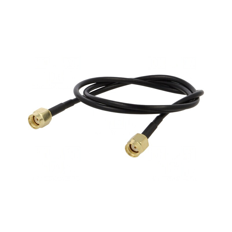 Cablu RP-SMA 50Ω 0,3m Negru | Electronic-mag.ro | Componente Electronice Cablu RP-SMA 50Ω 0,3m Negru | Electronic-mag.ro | Componente Electronice