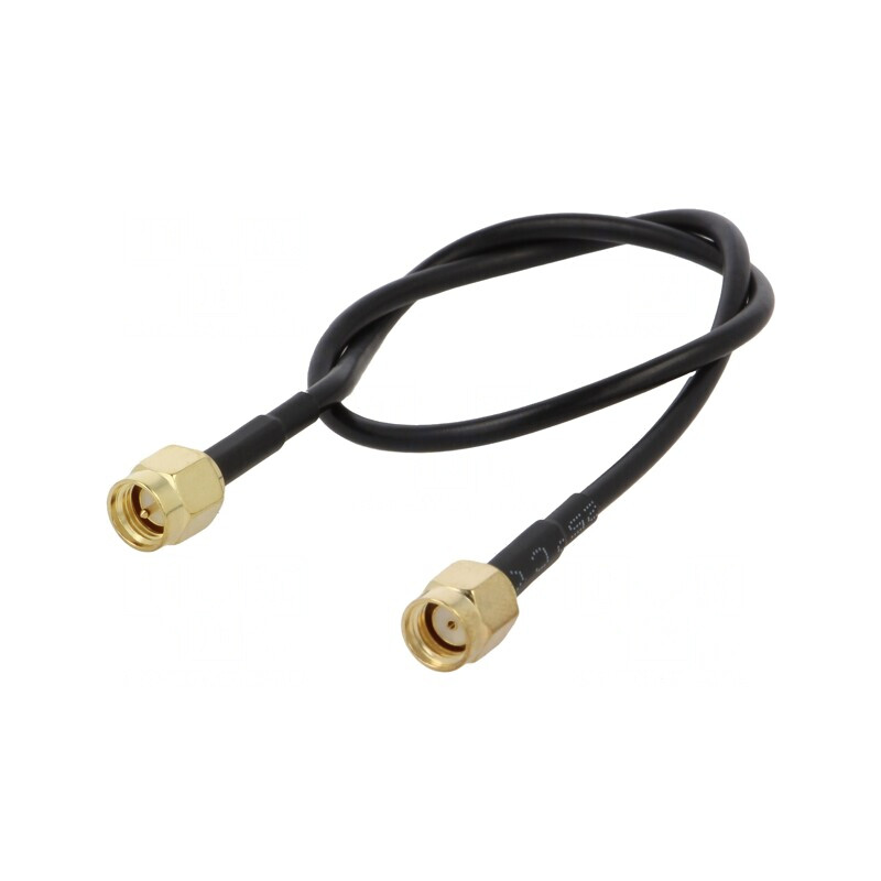 Cablu Coaxial RP-SMA Tată la SMA Mamă 0,3m Negru | Electronic-mag.ro | Componente Electronice Cablu Coaxial RP-SMA Tată la SMA Mamă 0,3m Negru | Electronic-mag.ro | Componente Electronice