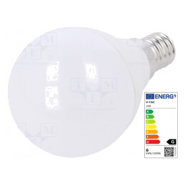 Lampă LED E14 Alb Cald 5,5W 3000K | Electronic-mag.ro | Componente Electronice