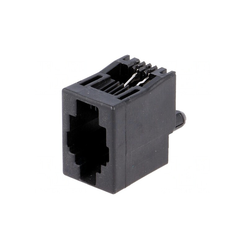 Soclu RJ9 4p4c THT 16,51mm | Electronic-mag.ro | Componente Electronice