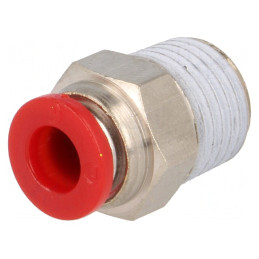 Racord Push-In Simplu PBT BSP 1/4" | Electronic-mag.ro | Componente Electronice