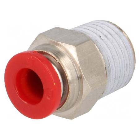 Racord Push-In Simplu PBT BSP 1/4" | Electronic-mag.ro | Componente Electronice