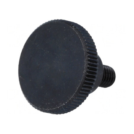 Buton Reglare Oțel Ø20mm M5 8mm | Electronic-mag.ro | Componente Electronice