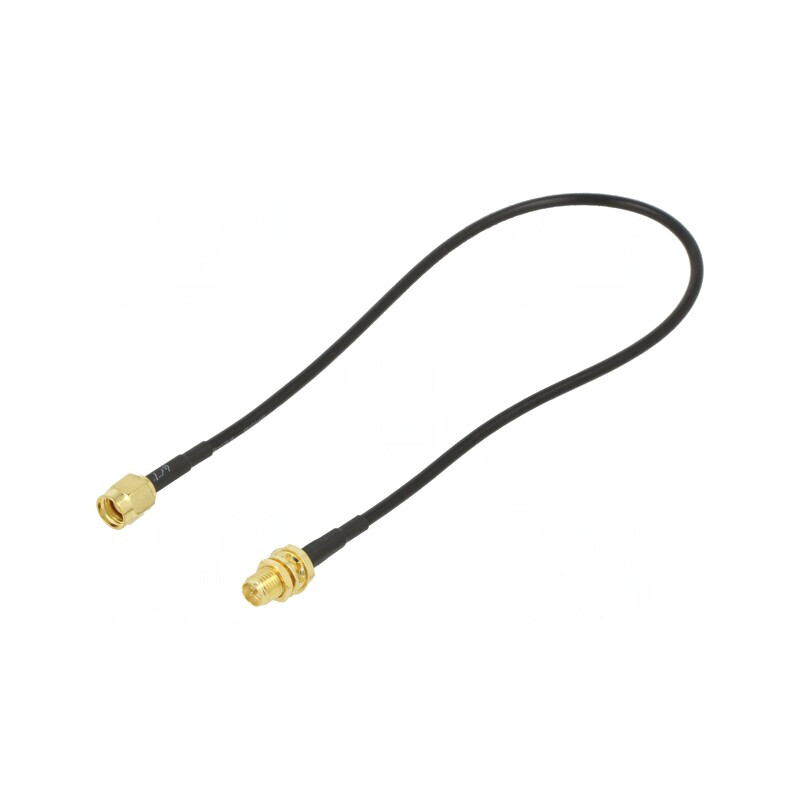 Cablu RP-SMA Tată-Mamă 0,3m Negru 50Ω | Electronic-mag.ro | Componente Electronice Cablu RP-SMA Tată-Mamă 0,3m Negru 50Ω | Electronic-mag.ro | Componente Electronice