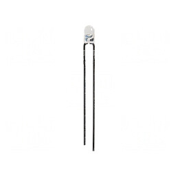LED 3mm Turquoise 800mcd 20° Convex 3.5-4V 2.5mm | Electronic-mag.ro | Componente Electronice
