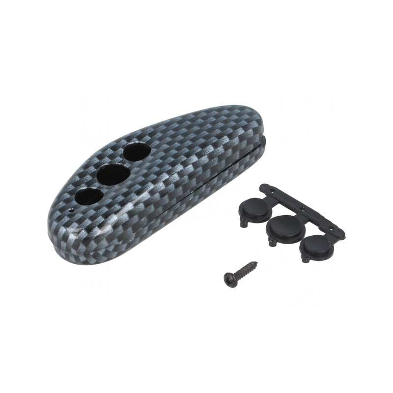 Carcasă ABS pentru Pilot 26x68x16 mm | Electronic-mag.ro | Componente Electronice