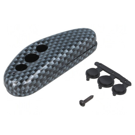 Carcasă ABS pentru Pilot 26x68x16 mm | Electronic-mag.ro | Componente Electronice