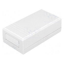 Carcasă Universală Polistiren Gri 66x124x41 mm | Electronic-mag.ro | Componente Electronice