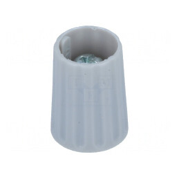 Buton rotativ poliamidă gri 4mm | Electronic-mag.ro | Componente Electronice