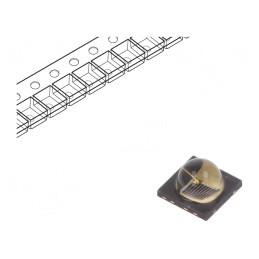 Emiţător IR 860nm 780mW 45° Transparent | Electronic-mag.ro | Componente Electronice