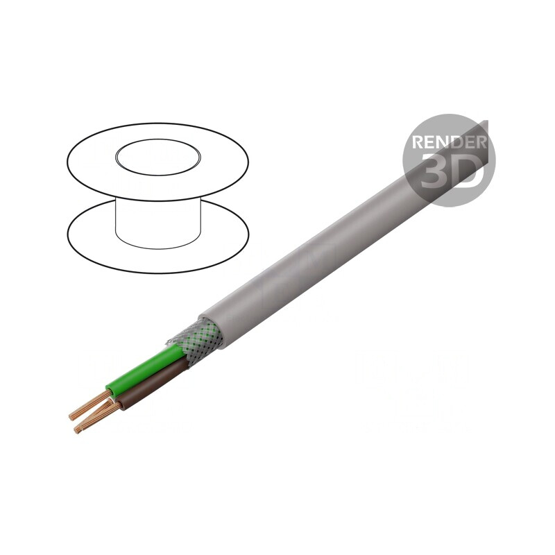Cablu UNITRONIC® LiHCH 3x0,25mm2 Gri-Bej 60V Fără Halogen | Electronic-mag.ro | Componente Electronice Cablu UNITRONIC® LiHCH 3x0,25mm2 Gri-Bej 60V Fără Halogen | Electronic-mag.ro | Componente Electronice