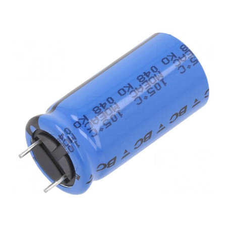 Condensator electrolitic THT 2,2mF 35V Ø16x31mm 4000h | Electronic-mag.ro | Componente Electronice