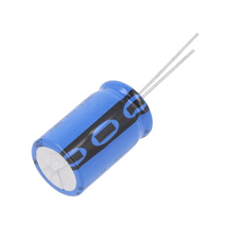 Condensator electrolitic THT 220uF 100V 16x25mm | Electronic-mag.ro | Componente Electronice