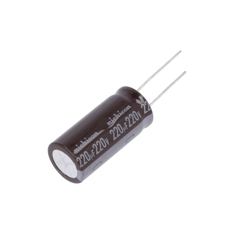 Condensator Electrolitic THT 220uF 220V Ø16x35.5mm | Electronic-mag.ro | Componente Electronice