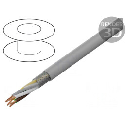 Cablu ecranat LiY-CY 5x0,5mm2 PVC