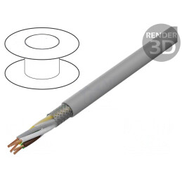 Cablu ecranat LiY-CY 5x0,5mm2 PVC | Electronic-mag.ro | Componente Electronice