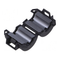 Ferită Cablu Rotund 8mm 75Ω 2 Piese | Electronic-mag.ro | Componente Electronice