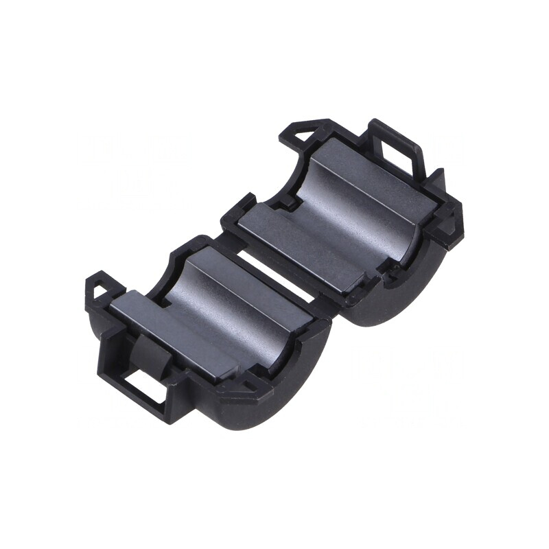 Ferită Cablu Rotund 8mm 75Ω 2 Piese | Electronic-mag.ro | Componente Electronice