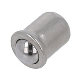 Clichet Bilă Oțel Inoxidabil 4mm | Electronic-mag.ro | Componente Electronice