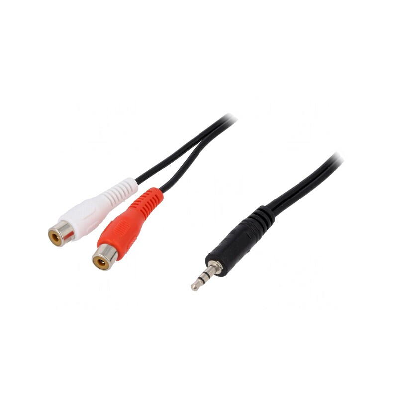 Cablu Audio Jack 3,5mm la RCA 2x 5m Negru | Electronic-mag.ro | Componente Electronice Cablu Audio Jack 3,5mm la RCA 2x 5m Negru | Electronic-mag.ro | Componente Electronice