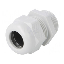 Garnitură de etanșare PG21 IP68 poliamidă gri | Electronic-mag.ro | Componente Electronice