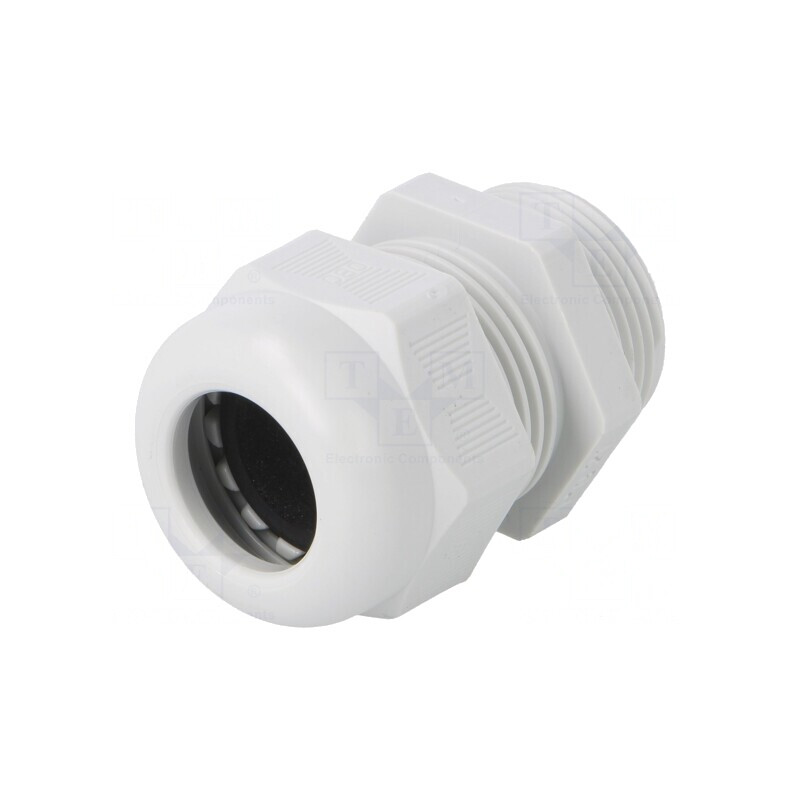 Garnitură de etanșare PG21 IP68 poliamidă gri | Electronic-mag.ro | Componente Electronice