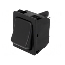 Comutator Rocker DPDT ON-ON 10A 250VAC Negru | Electronic-mag.ro | Componente Electronice