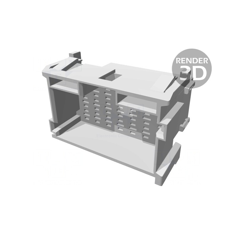 Conector Automotive JPT MCP 2.8 Tată Mufă pe Cablu PIN 21 | Electronic-mag.ro | Componente Electronice