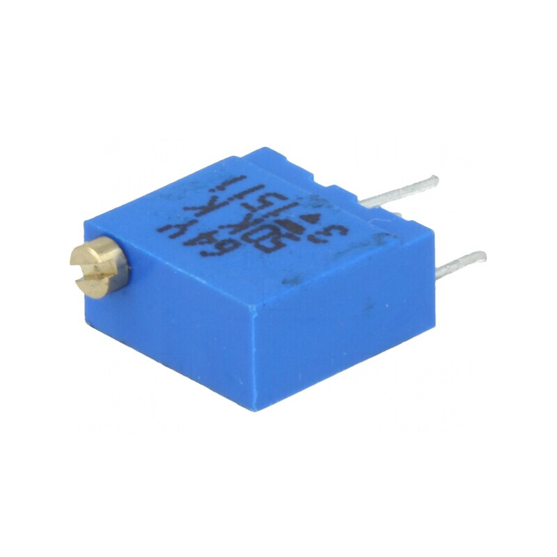 Potentiometru Multitura 50kΩ 500mW THT ±10% | Electronic-mag.ro | Componente Electronice