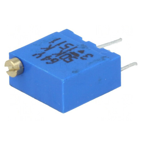 Potentiometru Multitura 50kΩ 500mW THT ±10% | Electronic-mag.ro | Componente Electronice