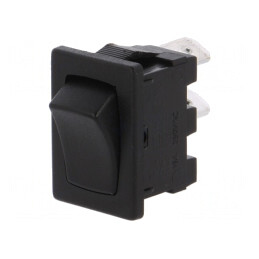 Comutator Balansier ON-OFF 10A Negru | Electronic-mag.ro | Componente Electronice